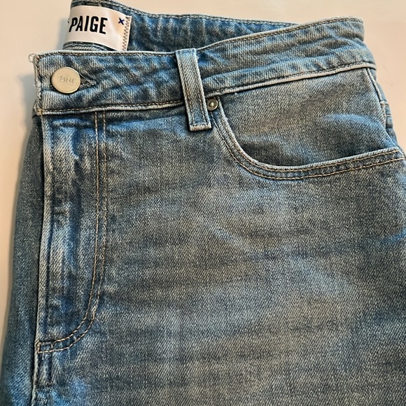 Paige Denim Sarah Longline Shorts High Rise Size 29 - Picture 15 of 16